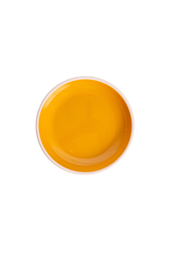 Dinner Plate (Pink/Mustard) by Crow Canyon