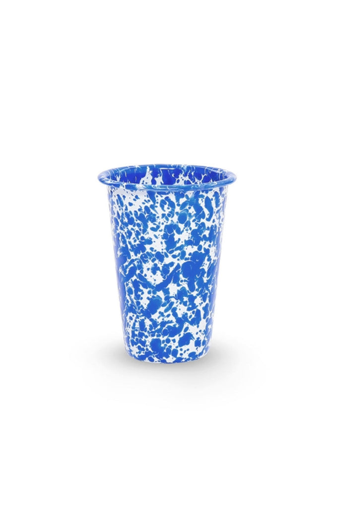 Tall Tumbler (Blue Splatter) by Crow Canyon