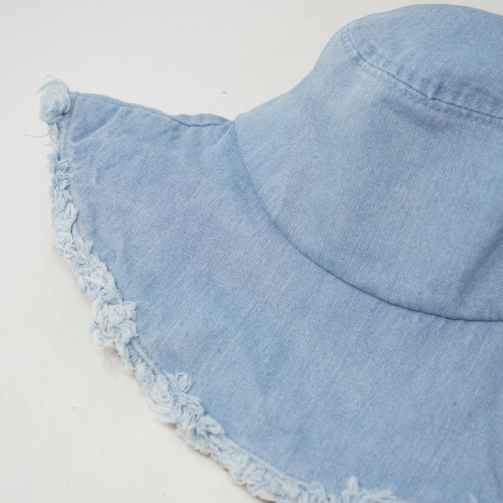 Keanu Bucket Hat (Denim) by Olive & Pique