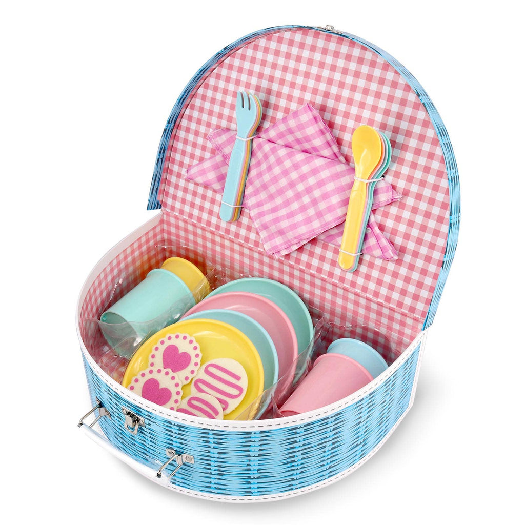 Deluxe Picnic Set (Blue) by Bright Stripes
