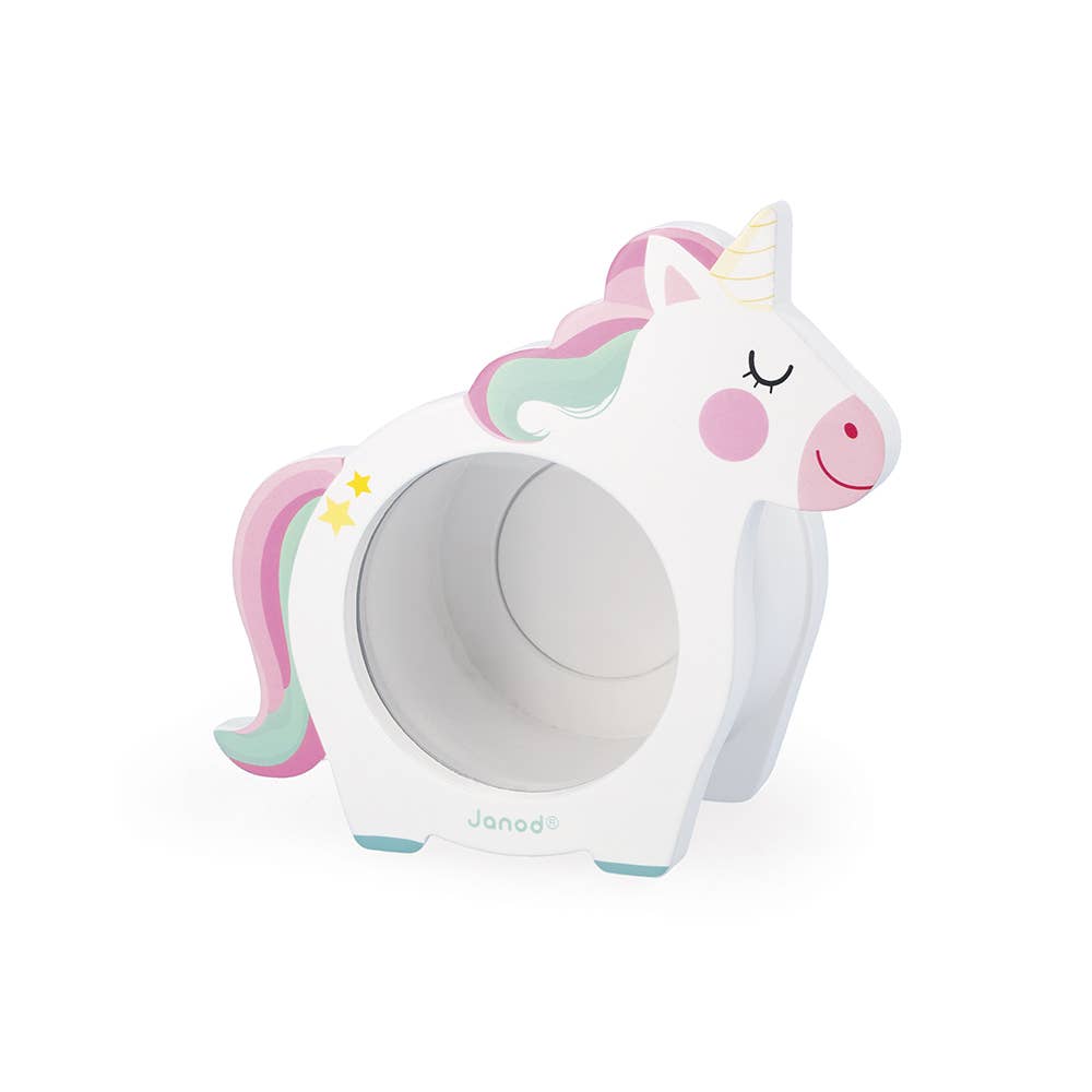 Unicorn Piggy Bank by Janod
