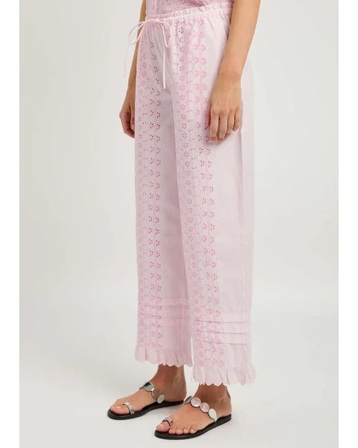 Lucinda Trousers (Pink) by Damson Madder