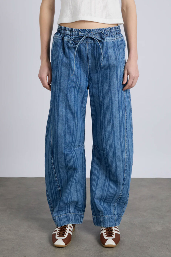 Felix Jeans (Laser Stripe) by Damson Madder