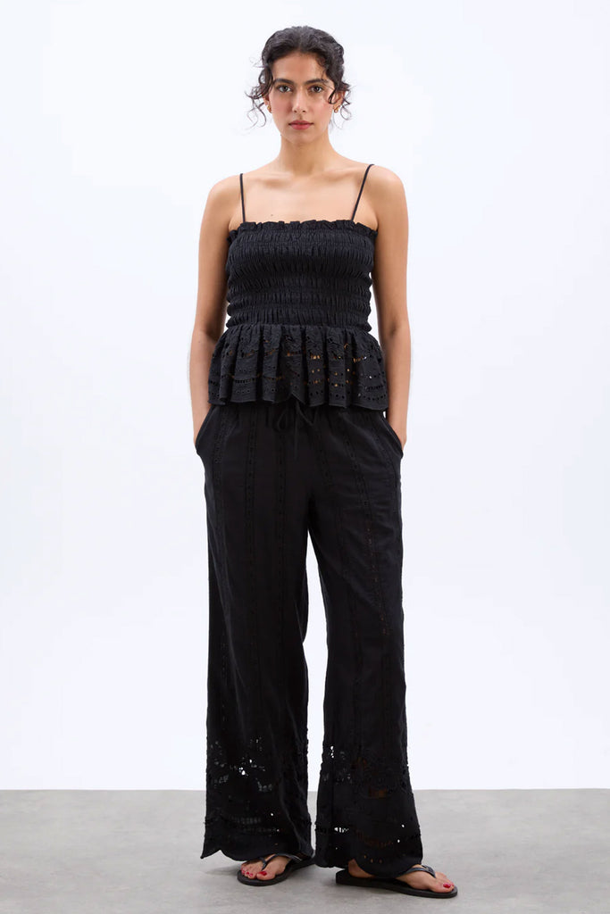 Martina Trousers (Black) by Damson Madder