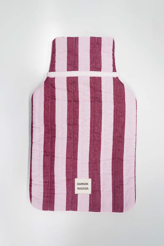 Hot Water Bottle Cover (Pink) by Damson Madder