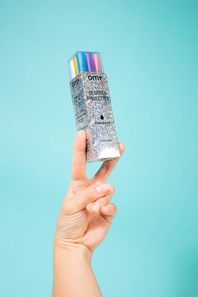Glitter Markers Set by OMY