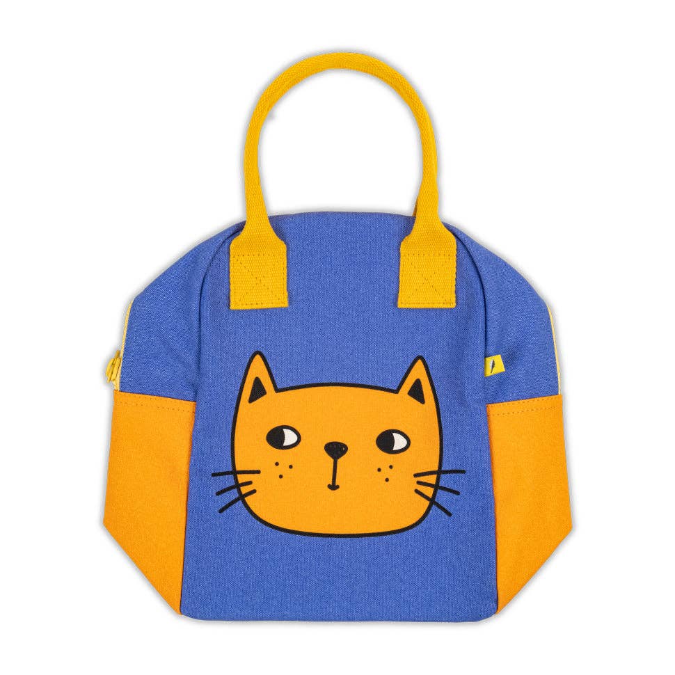 Zipper Lunch Bag (Kitty) by Fluf