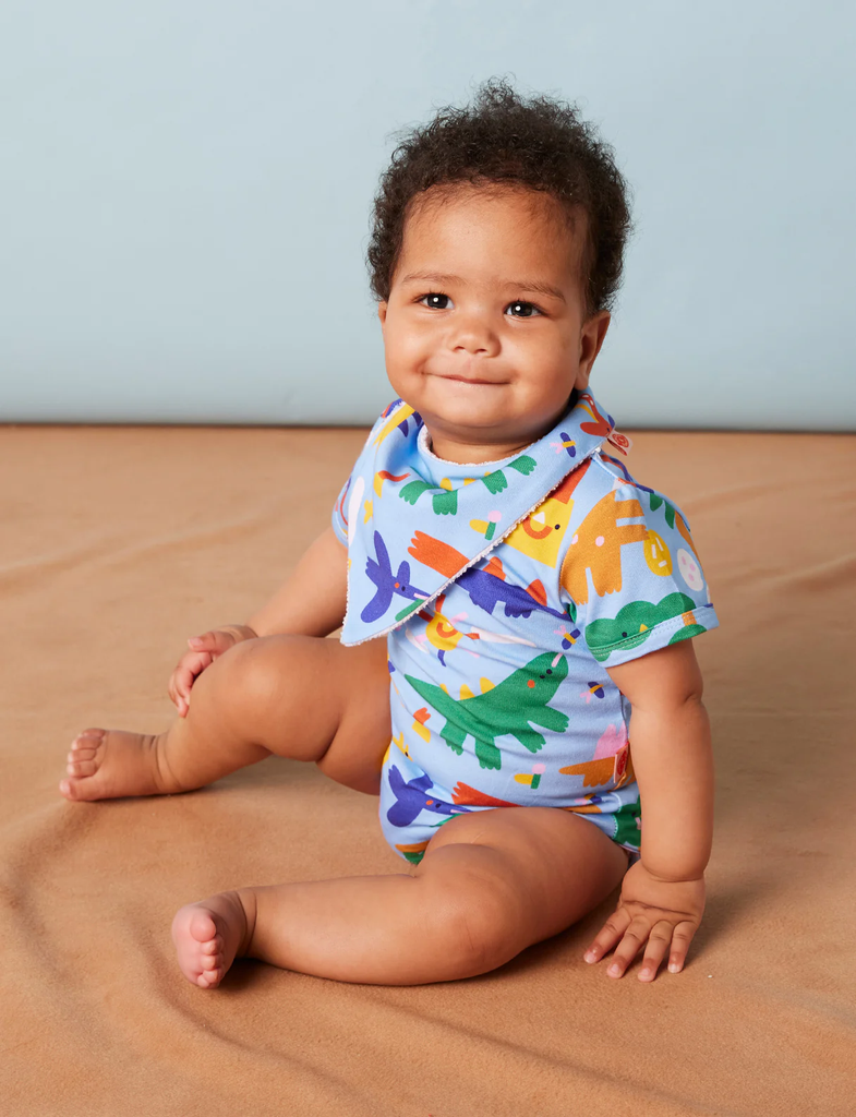 Dino Days Short Sleeve Onesie by Halcyon Nights