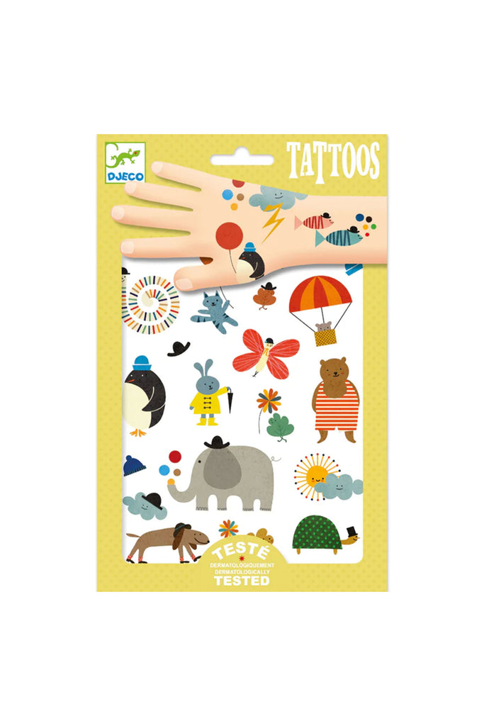 Kids Temporary Tattoos (Pretty Little Things) by Djeco Toys