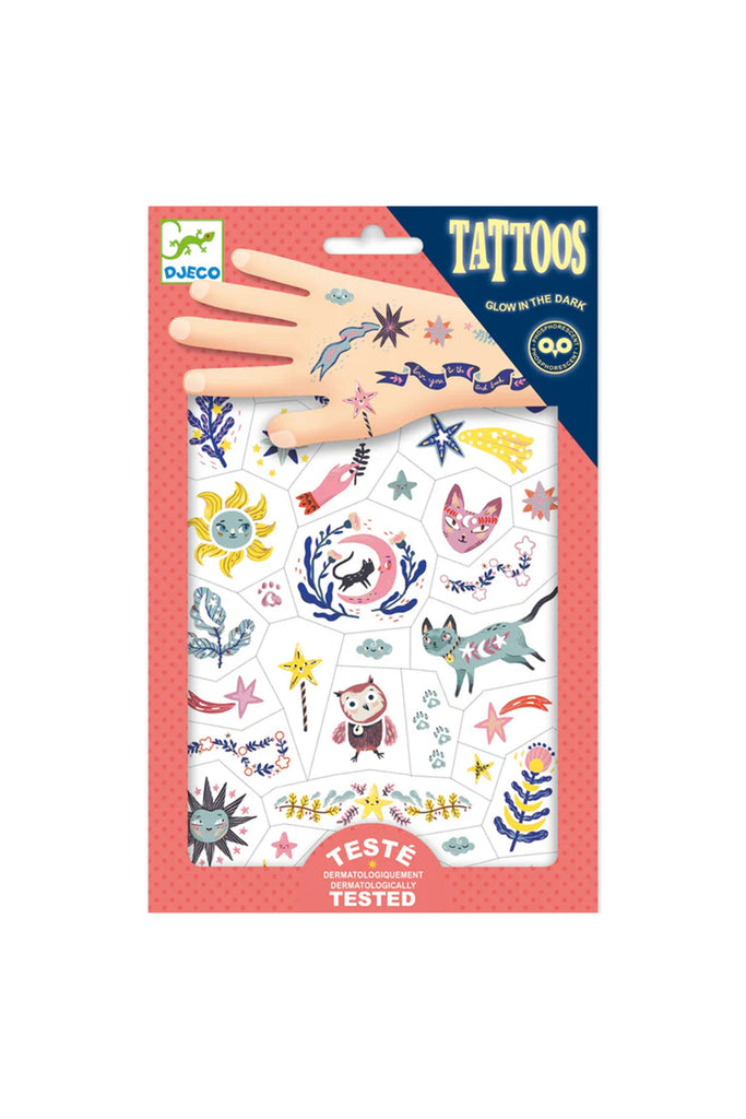 Kids Temporary Tattoos (Sweet Dreams) by Djeco Toys