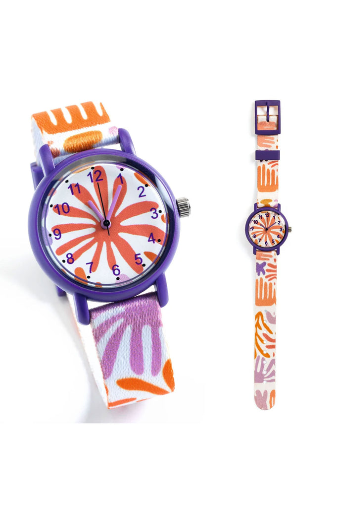 Ticlock Tinies Watch (Leaves) by Djeco Toys