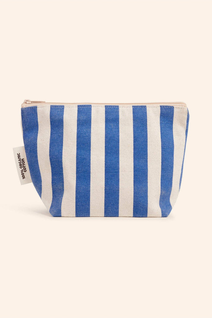 Organic Cotton Zipper Bag (Blue) by Dr. Max's