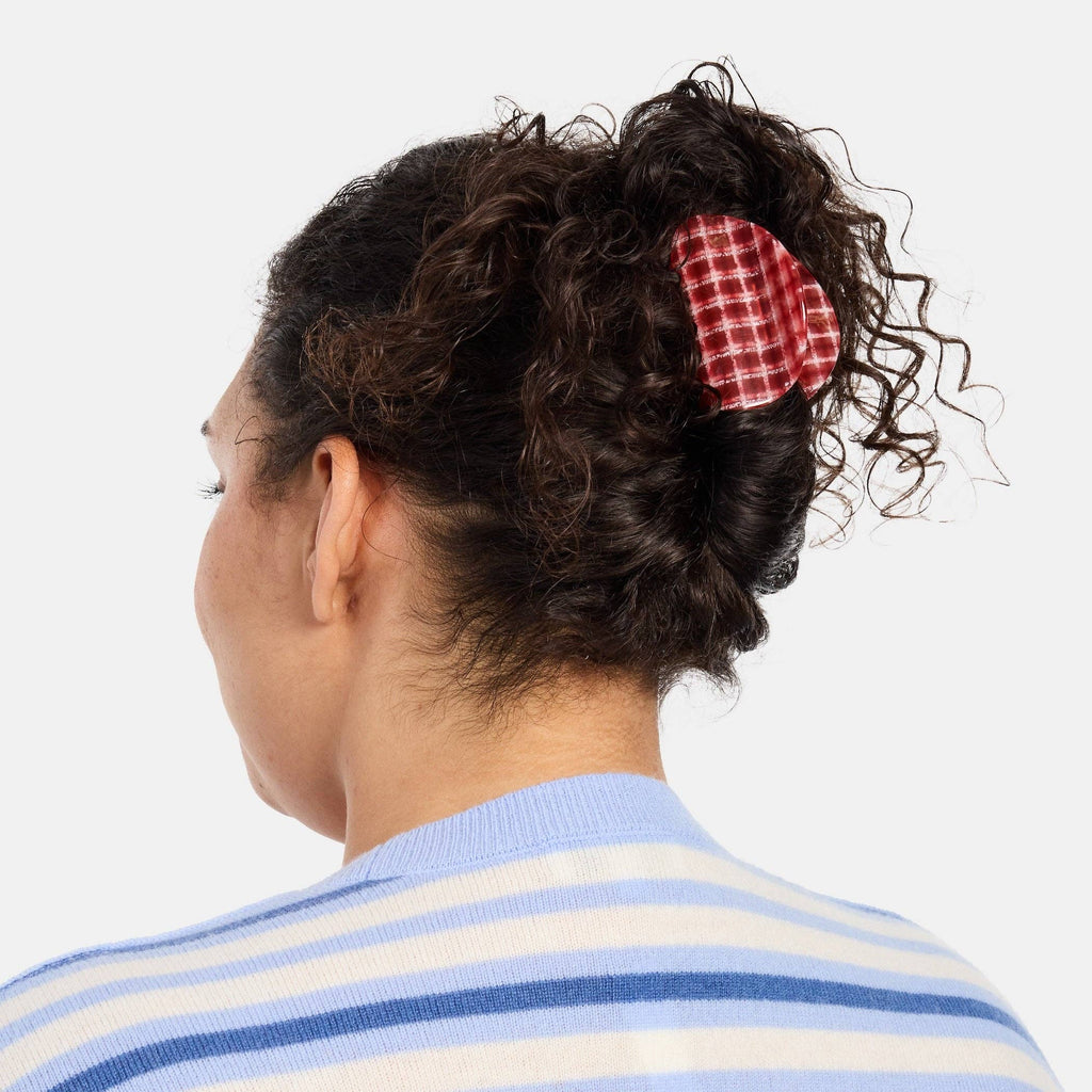 Juno Claw (Red Plaid) by The Yo Store
