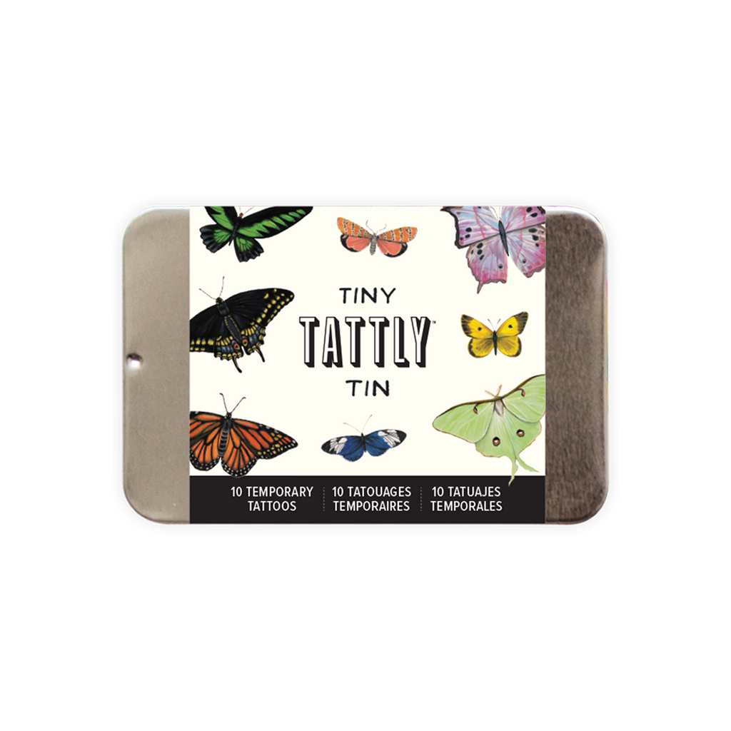 Tiny Butterfly Tattoo Tin by Tattly