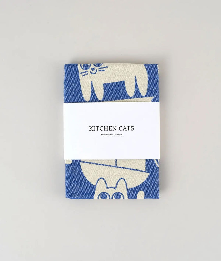 Kitchen Cats Tea Towel by Wrap