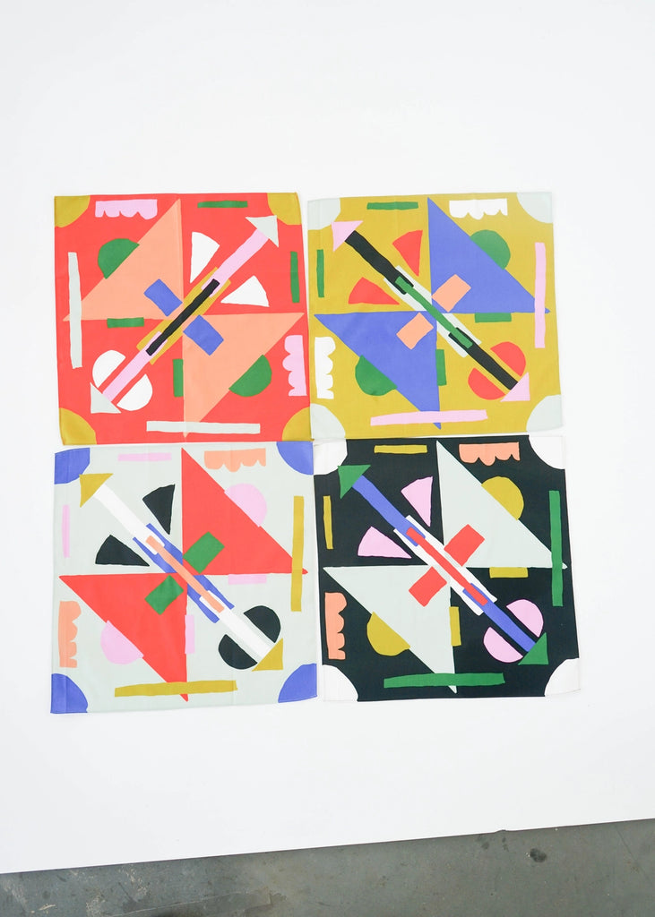 4-Piece Kite Napkin Set by State the Label