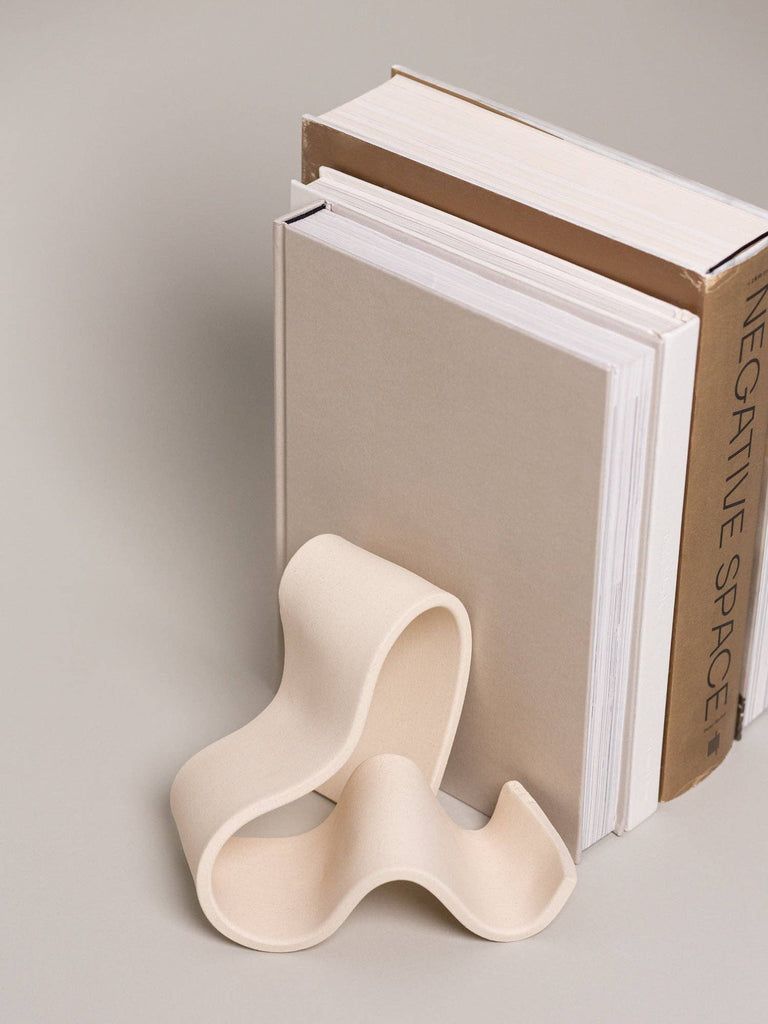 Fettu Bookend Set (Bone) by Virginia Sin