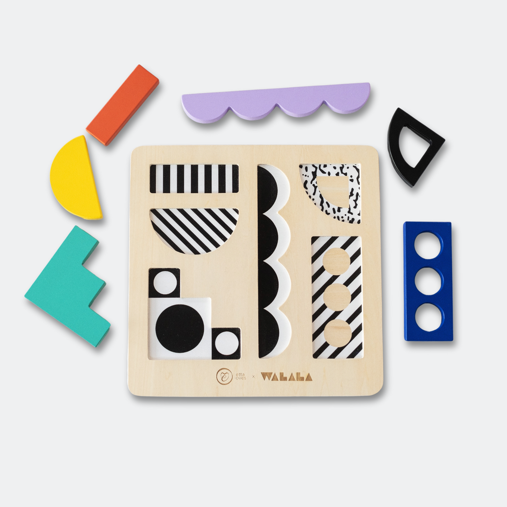 Etta Loves x Walala Studio Wooden Puzzle Board by Etta Loves USA