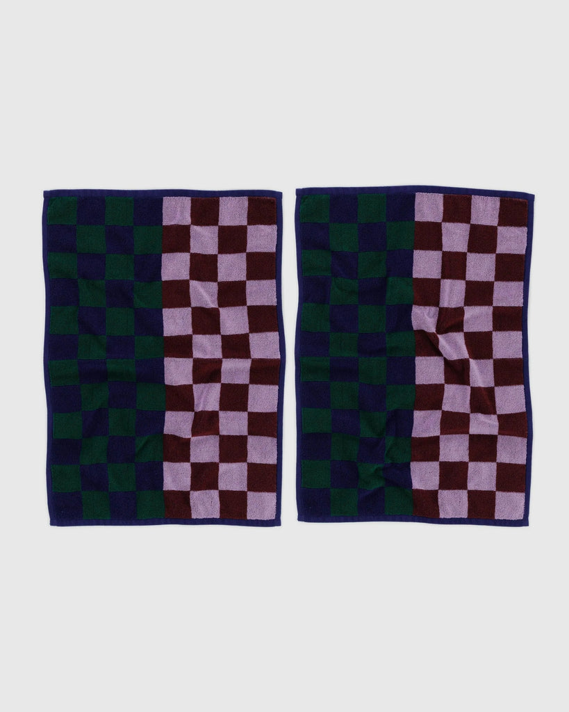 Hand Towel Set (Jewel Checks) by Baggu