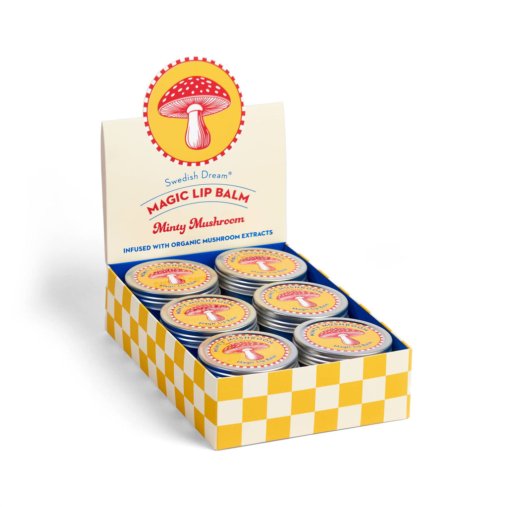 Swedish Dream Minty Mushroom Lip Balm by Kalastyle Soap Co.