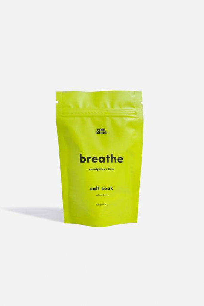 Bath Salt Soak (Breathe) by Epic Blend