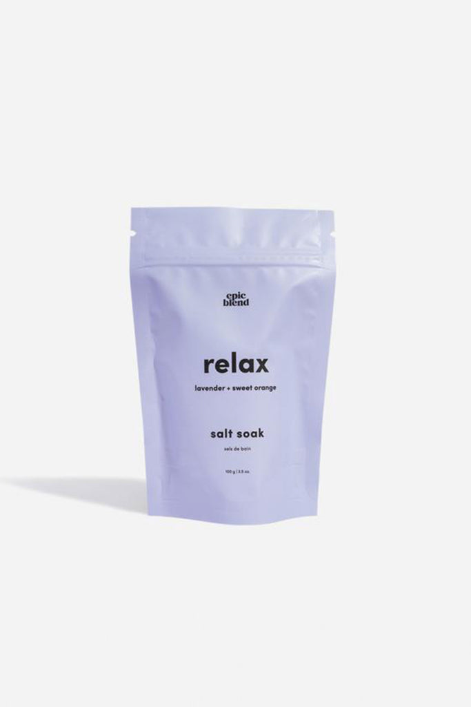 Bath Salt Soak (Relax) by Epic Blend