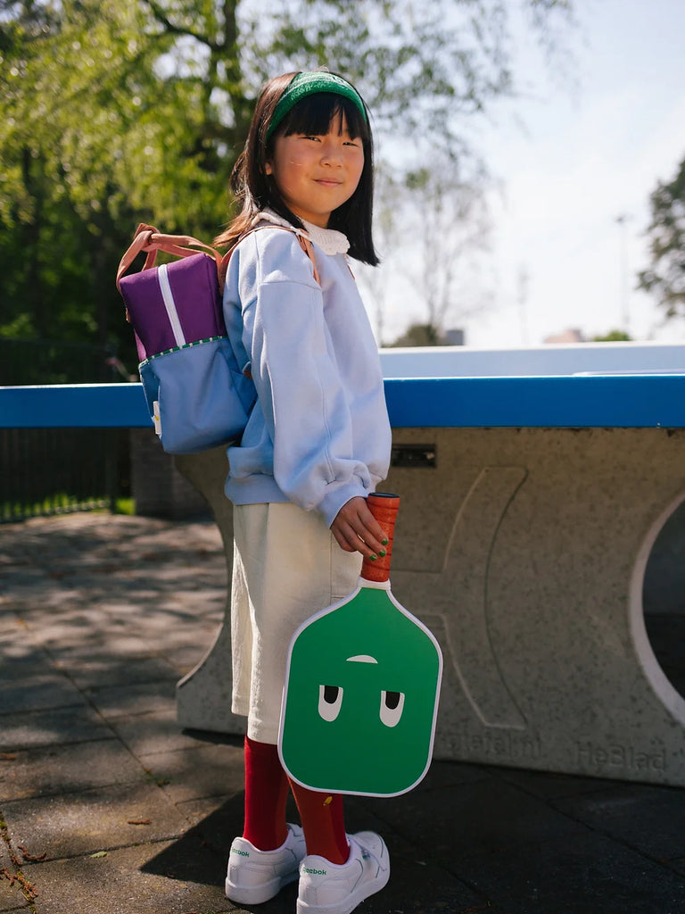 Small Better Together Backpack (Purple Tights) by Sticky Lemon