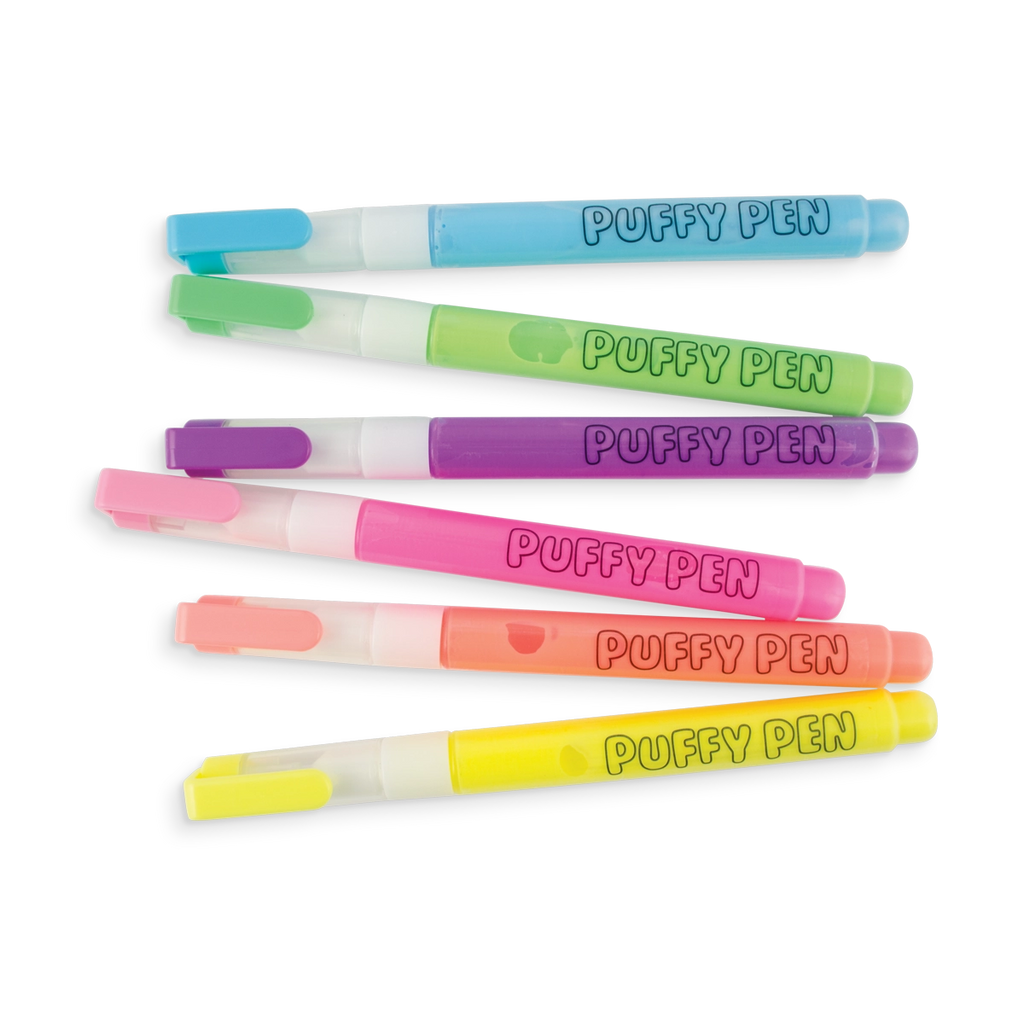 Magic Neon Puffy Pens by OOLY