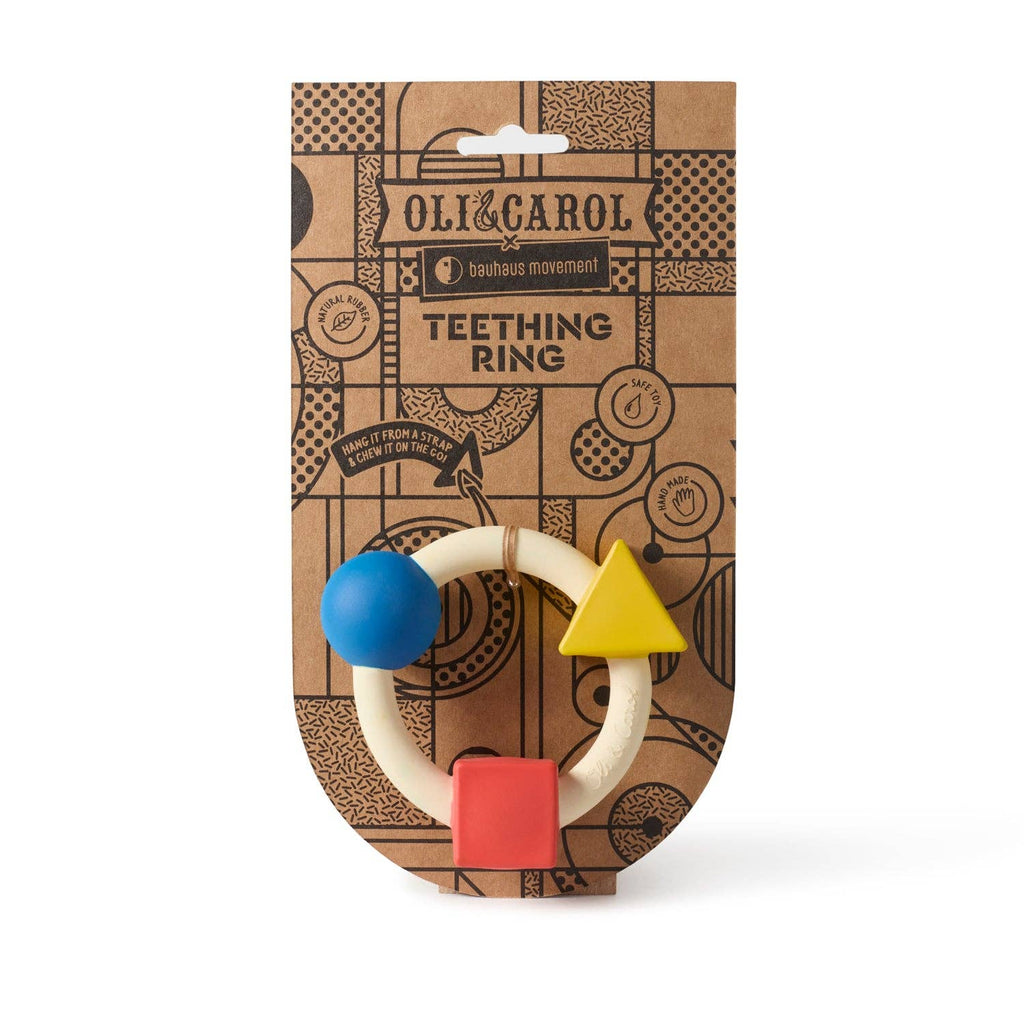 Teething Ring (Bauhaus Movement) by Oli & Carol