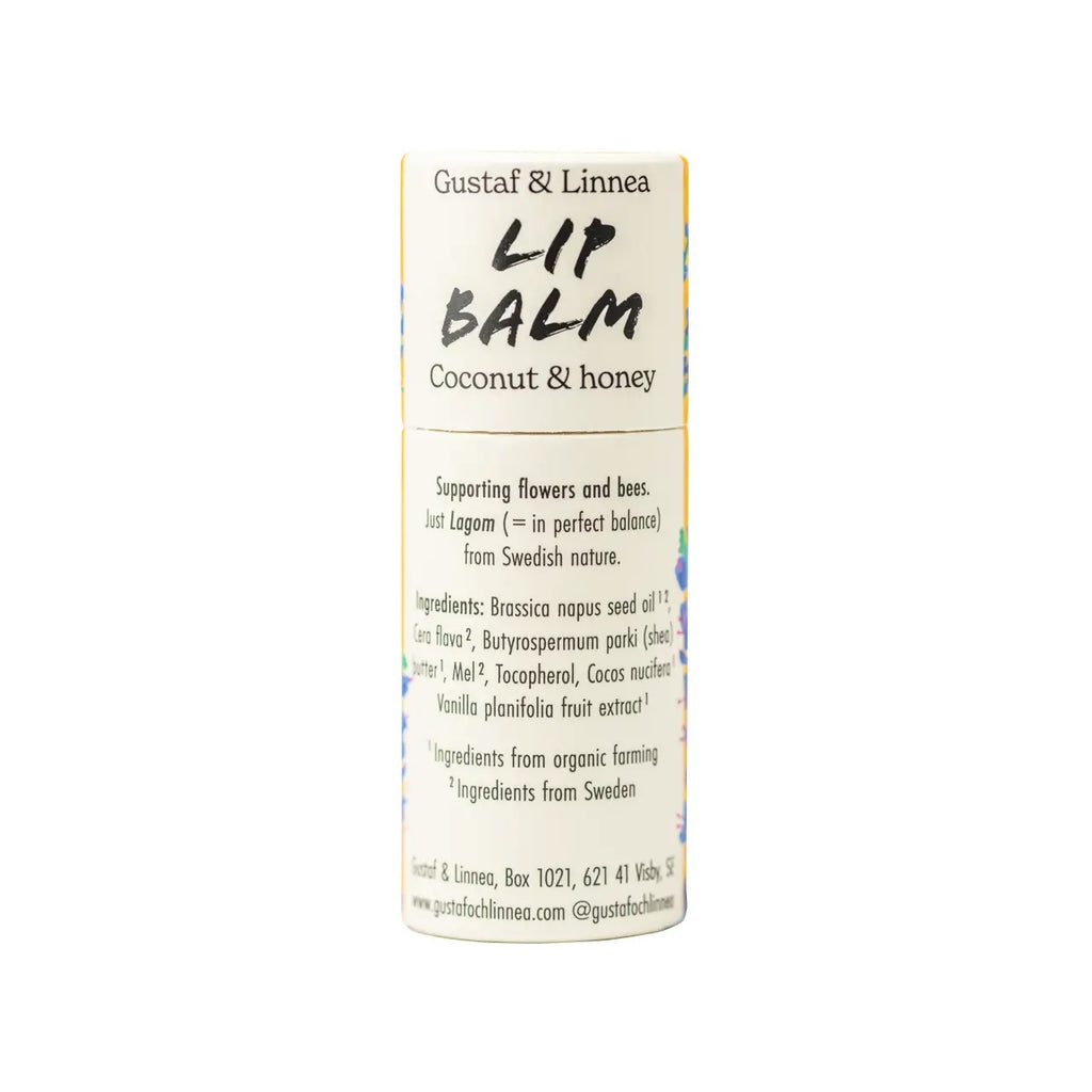 Beeswax Lip Balm (Coconut & Honey) by Gustaf och Linnea