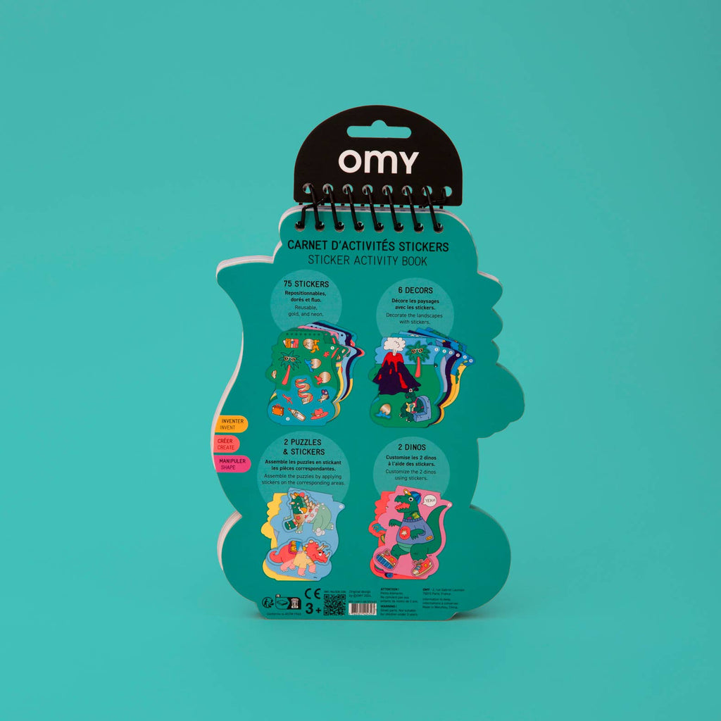 Sticker Book (Dino) by OMY