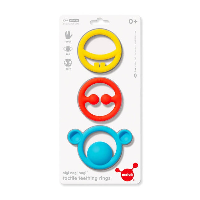Teething Rings by MOLUK by Tinies Toys