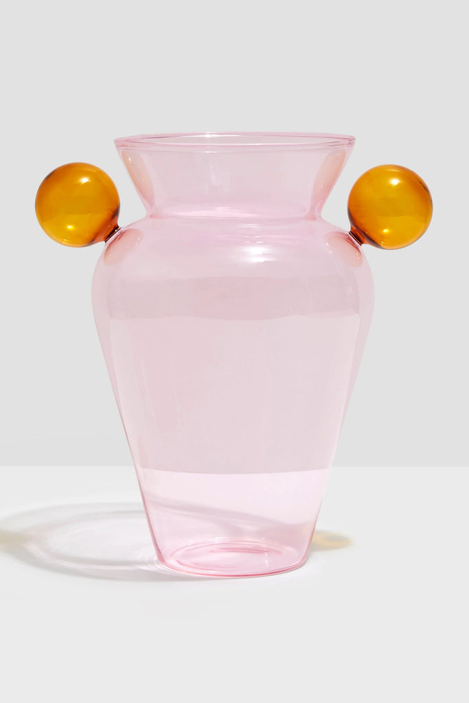 Geo Vase (Pink+Amber) by Yo Home