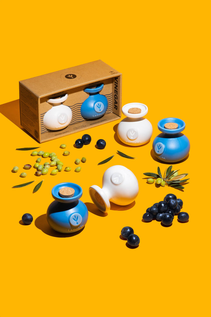 Ladolea Organic Olive Oil & Sweet Vinegar Set by Hellenic Farms