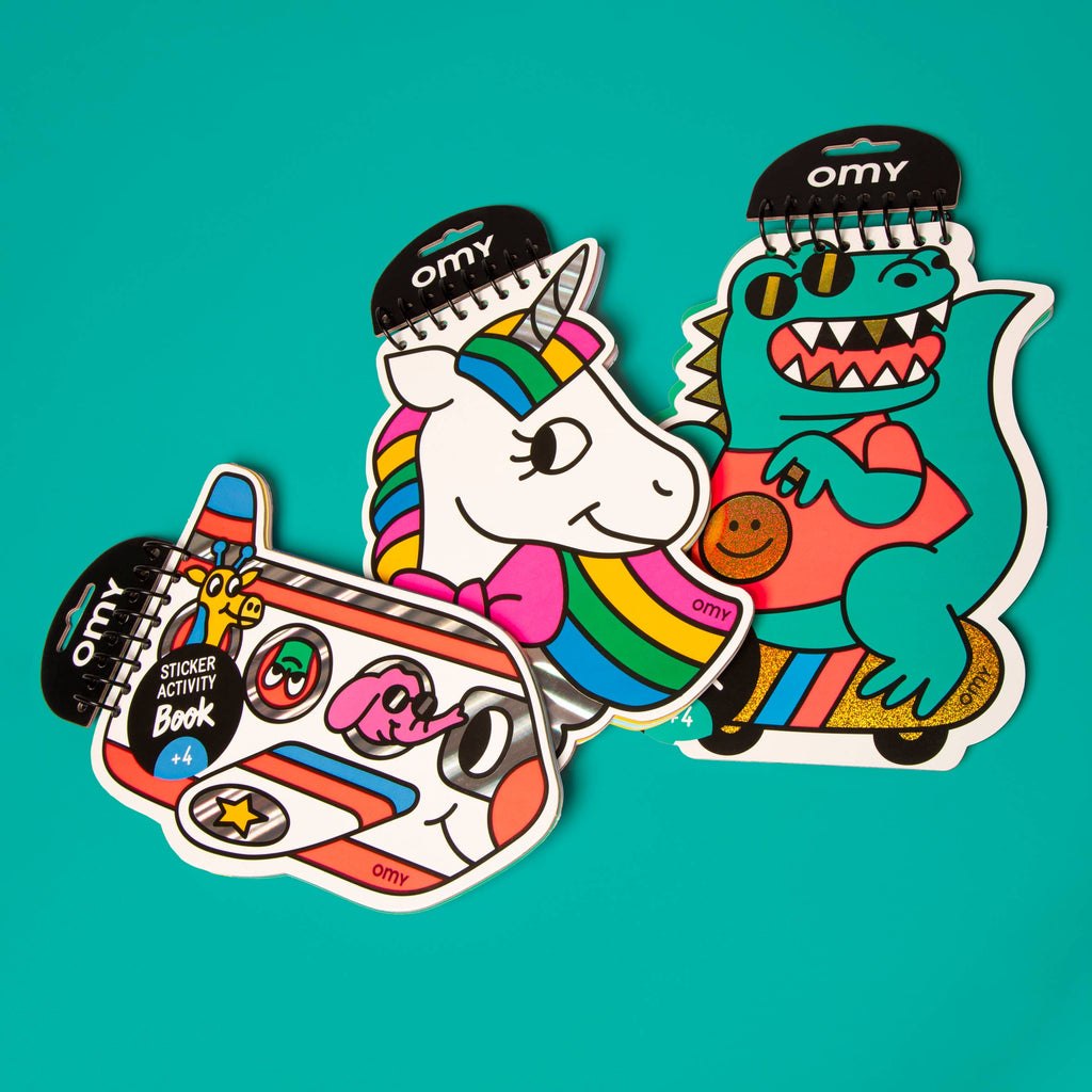 Sticker Book (Dino) by OMY