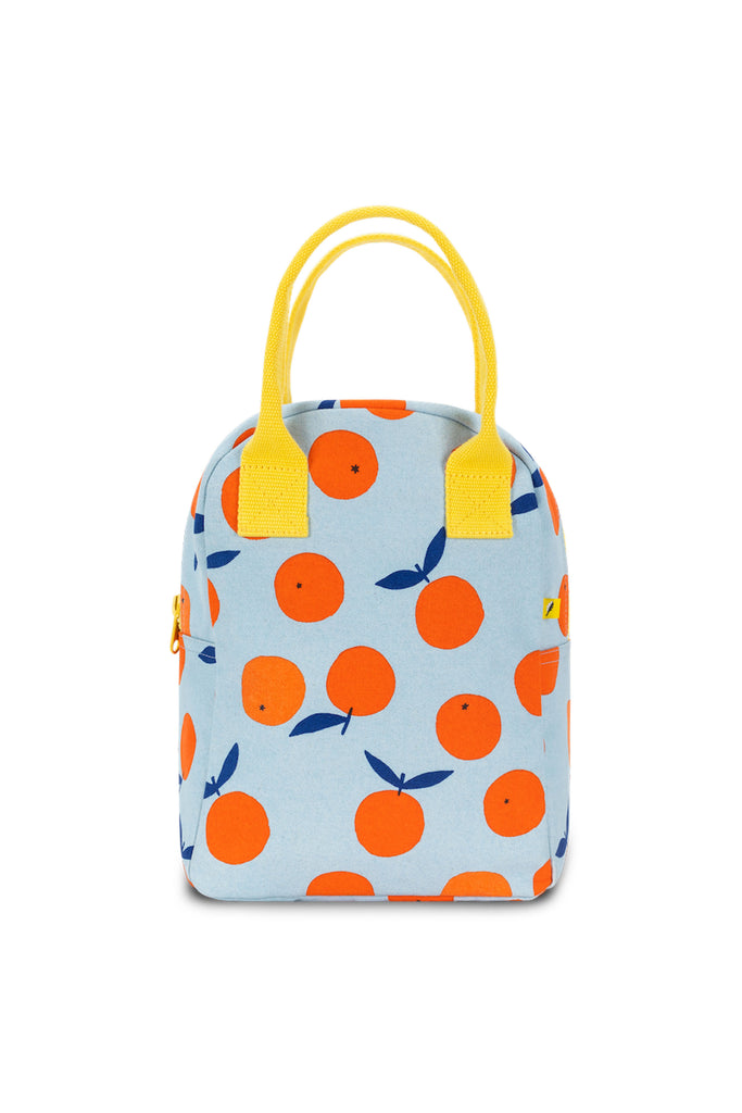 Zipper Lunch Bag (Oranges) by Fluf