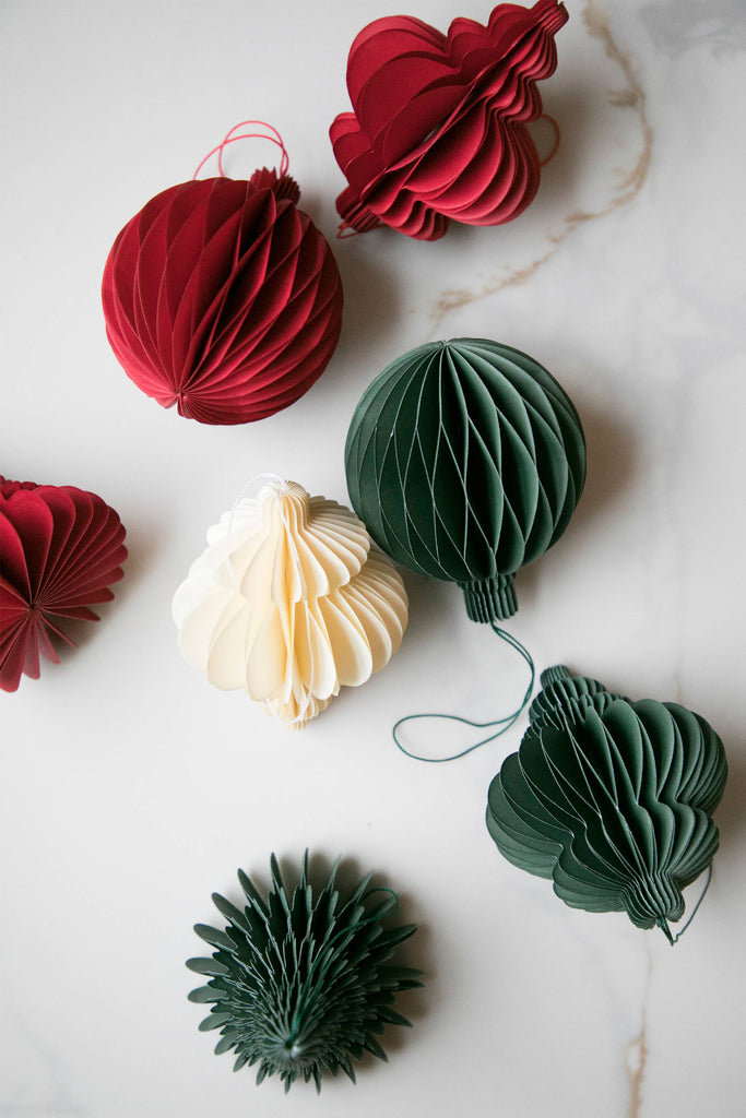 Christmas Paper Ornaments (Various) by Fodory