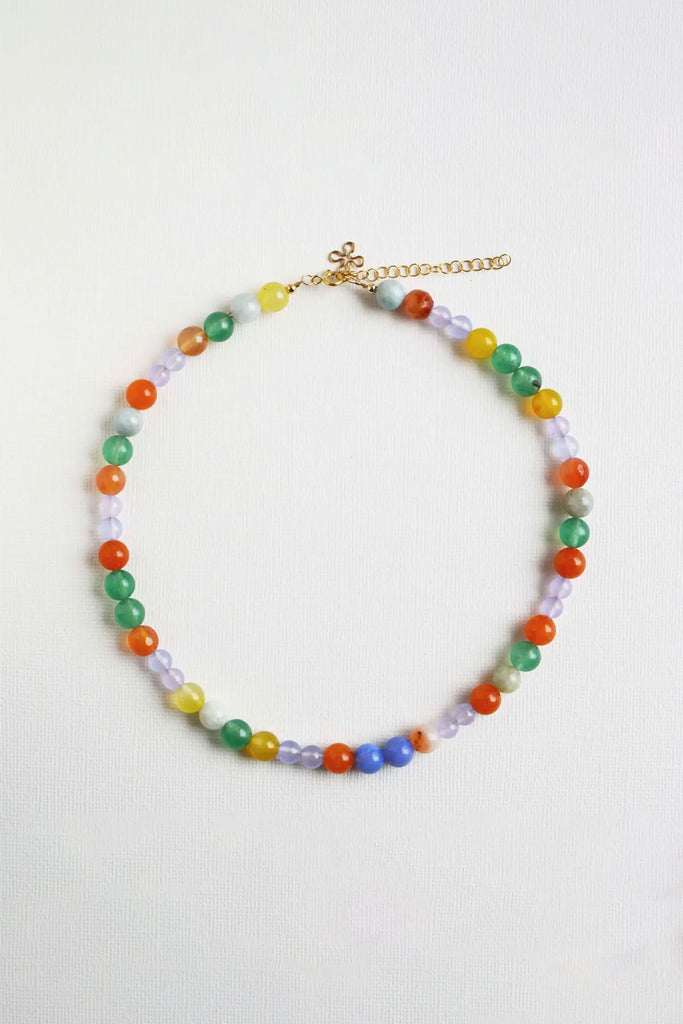 Beaded Necklace (Citrus) by The Yo Store