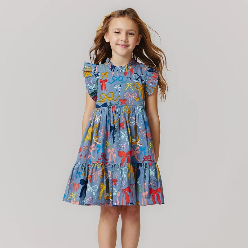 Jennifer Dress (Bows on Bows) by Pink Chicken