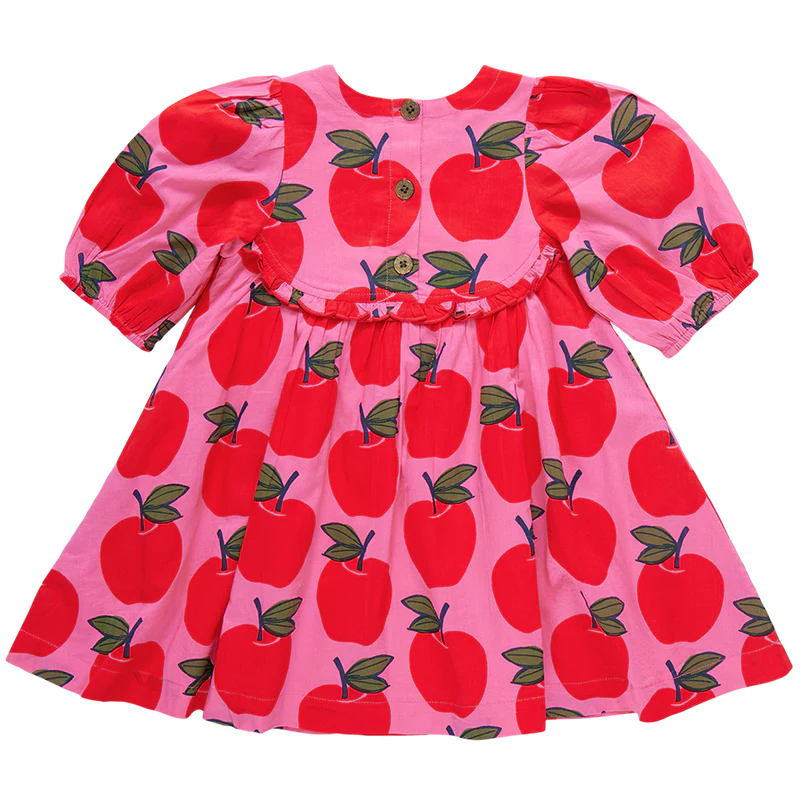 Rowan Dress (Apples) by Pink Chicken