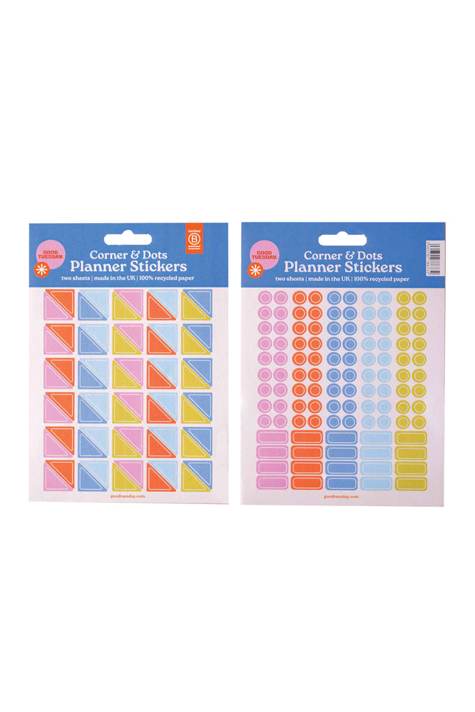 Corner & Dot Planner Stickers by Good Tuesday