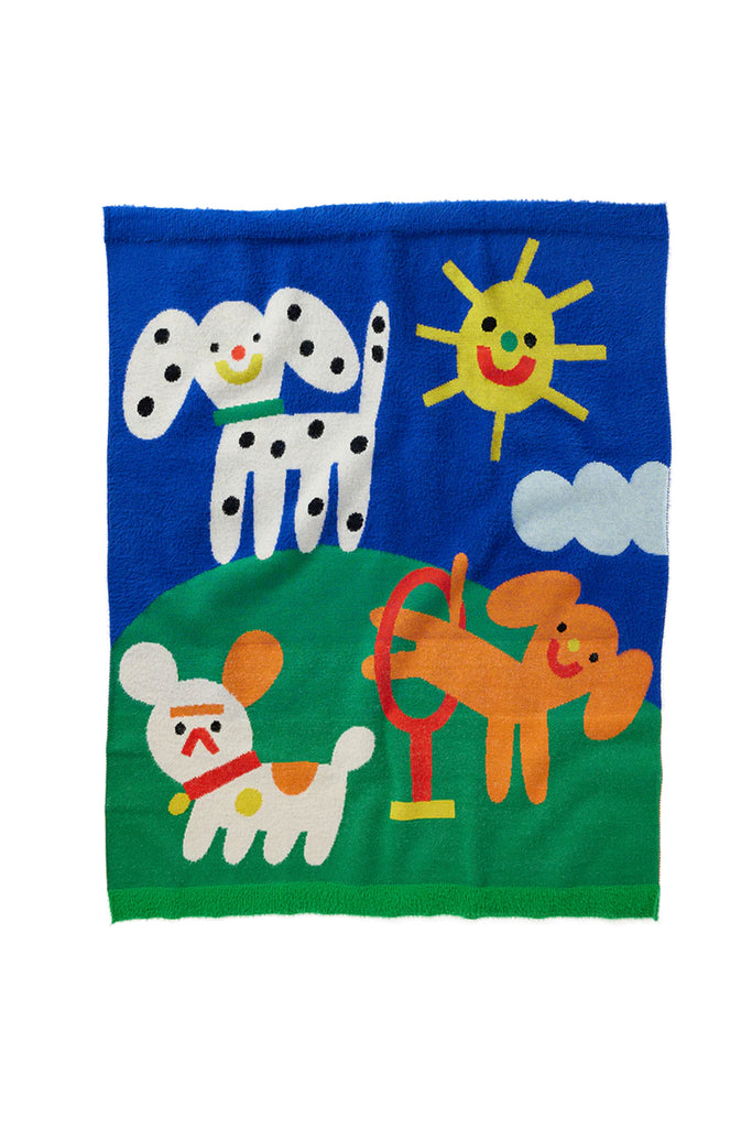 Puppy Park Baby Blanket by Halcyon Nights