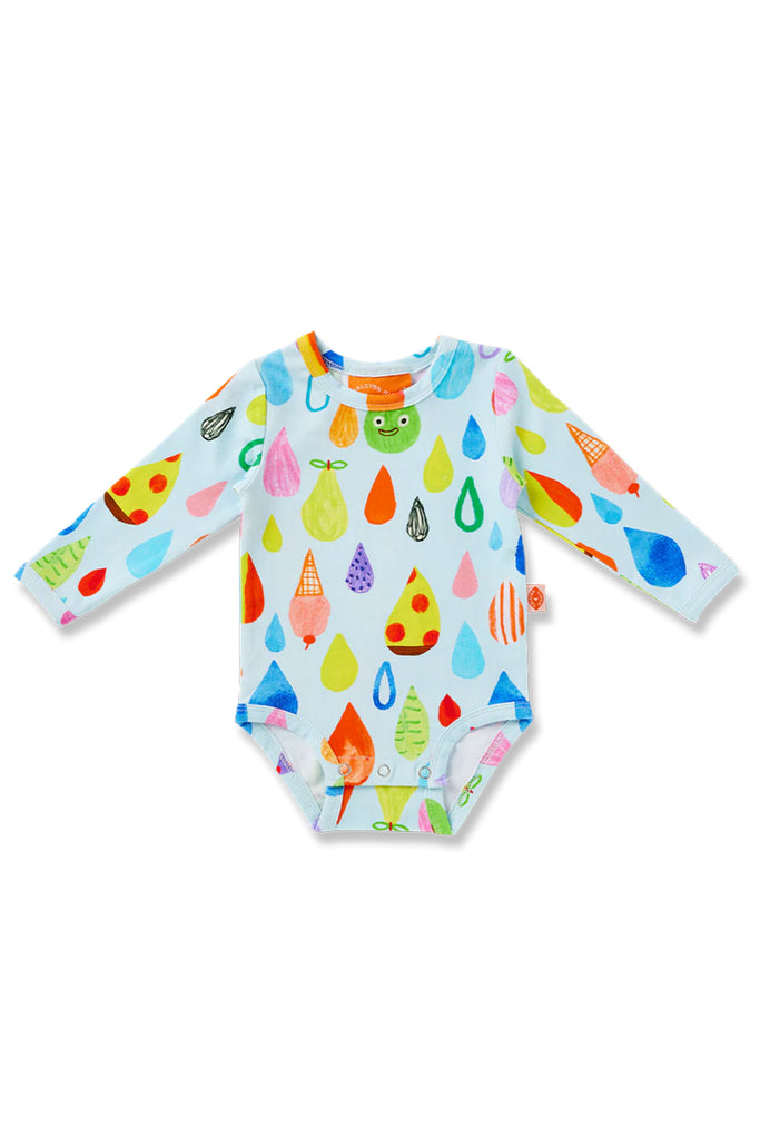 Sun Shower Long Sleeve Onesie by Halcyon Nights