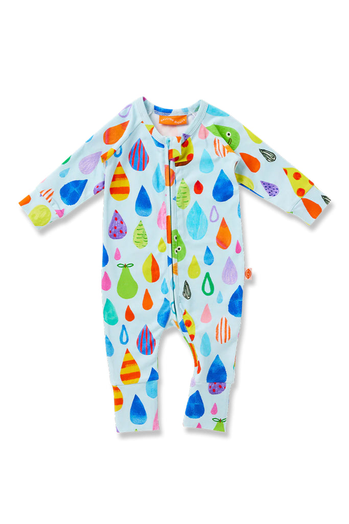 Sun Shower Long Sleeve Romper by Halcyon Nights
