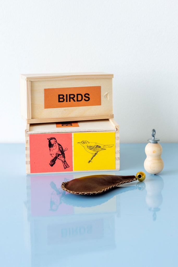 Handmade Bird Whistle Set by Quelle Est Belle Company