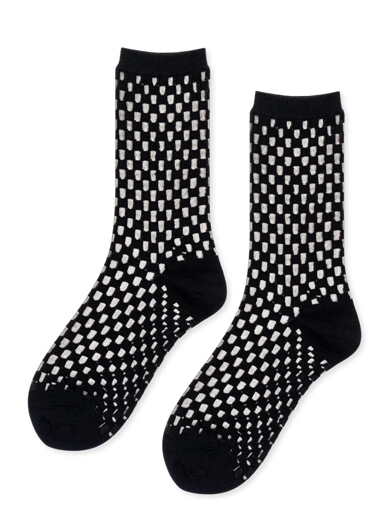 Anise Sheer Crew (Black) by Hansel from Basel