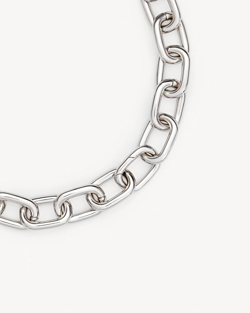 Interchangeable Link Necklace (Silver) by Machete