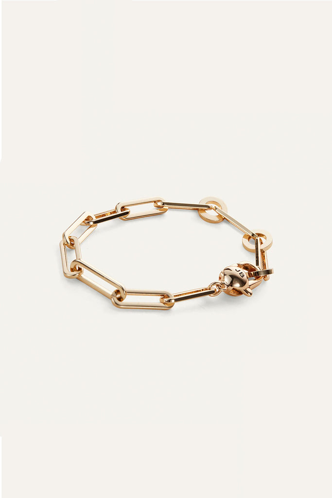 Andi Slim Bracelet (Gold) by Jenny Bird