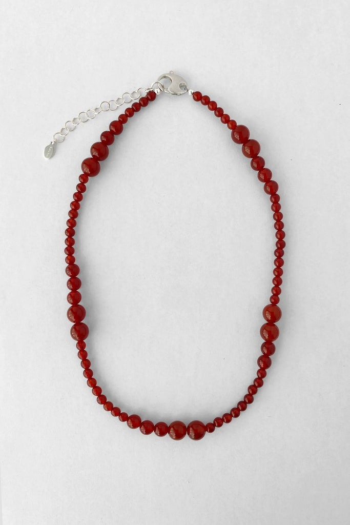 Avery Necklace (Carnelian) by Kara Yoo