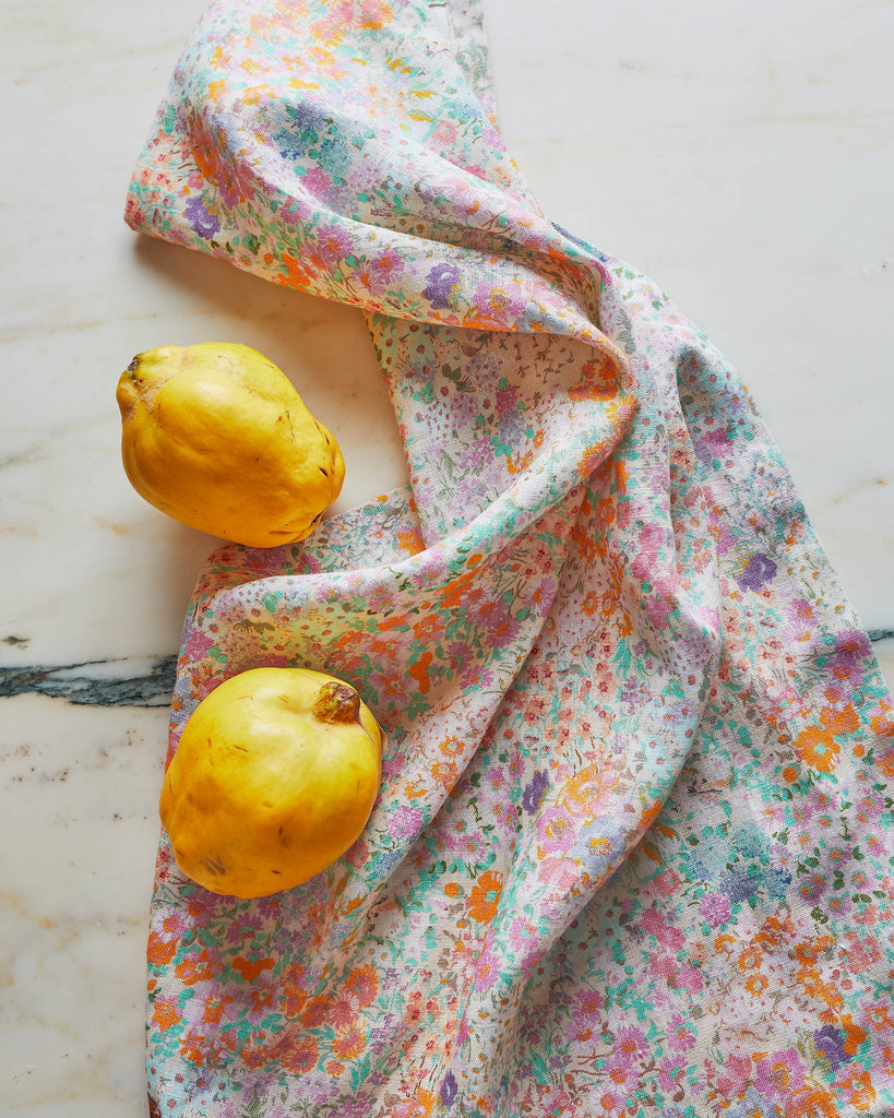 Linen Tea Towel (Ditsy) by Kip & Co